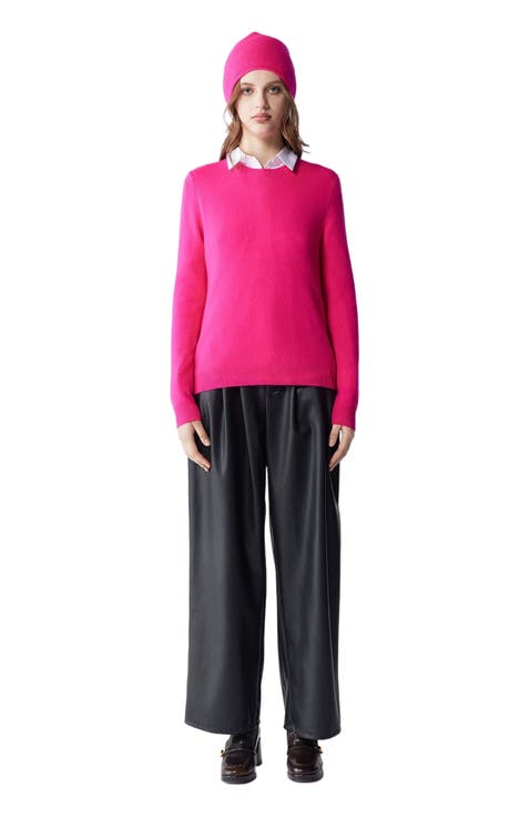 $99 Cashmere Hat & Sweater Set