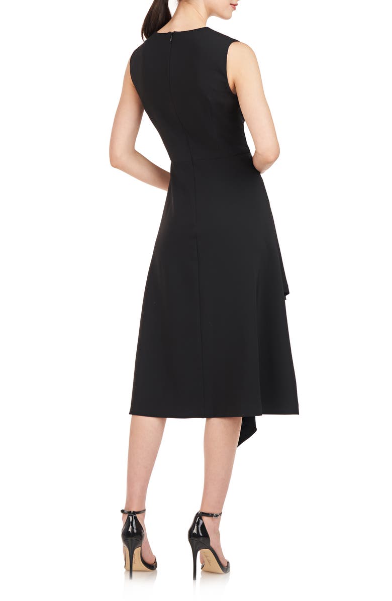 Kay Unger Bryce Sleeveless Sheath Dress, Alternate, color, Black