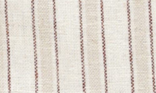 Rylee + Cru Kids' Long Sleeve Linen Blend Romper In Gray