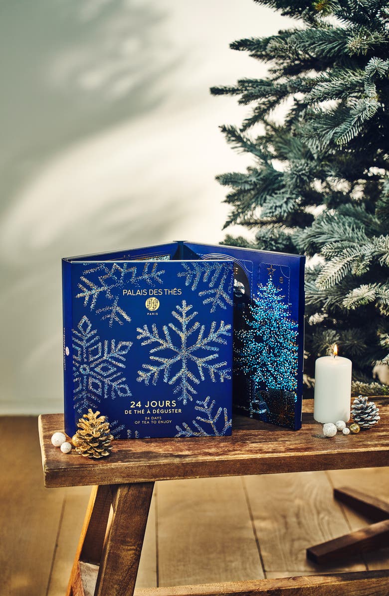 Palais des Thés 24 Days of Tea Advent Calendar, Alternate, color, Blue