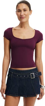 Cotton On Women's Hold Me Short Sleeve