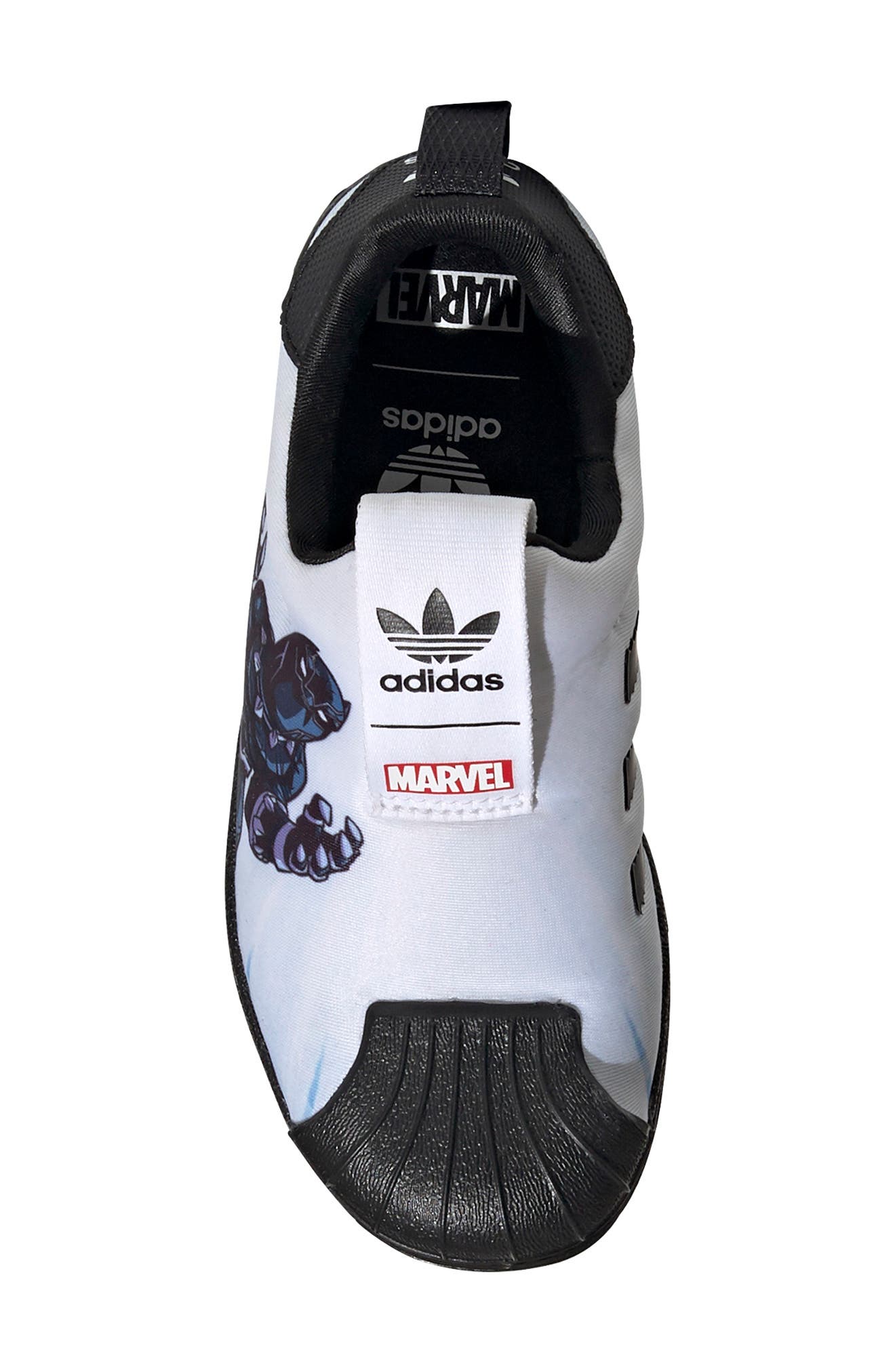adidas x Marvel Superstar 360 Sneaker, Alternate, color, 