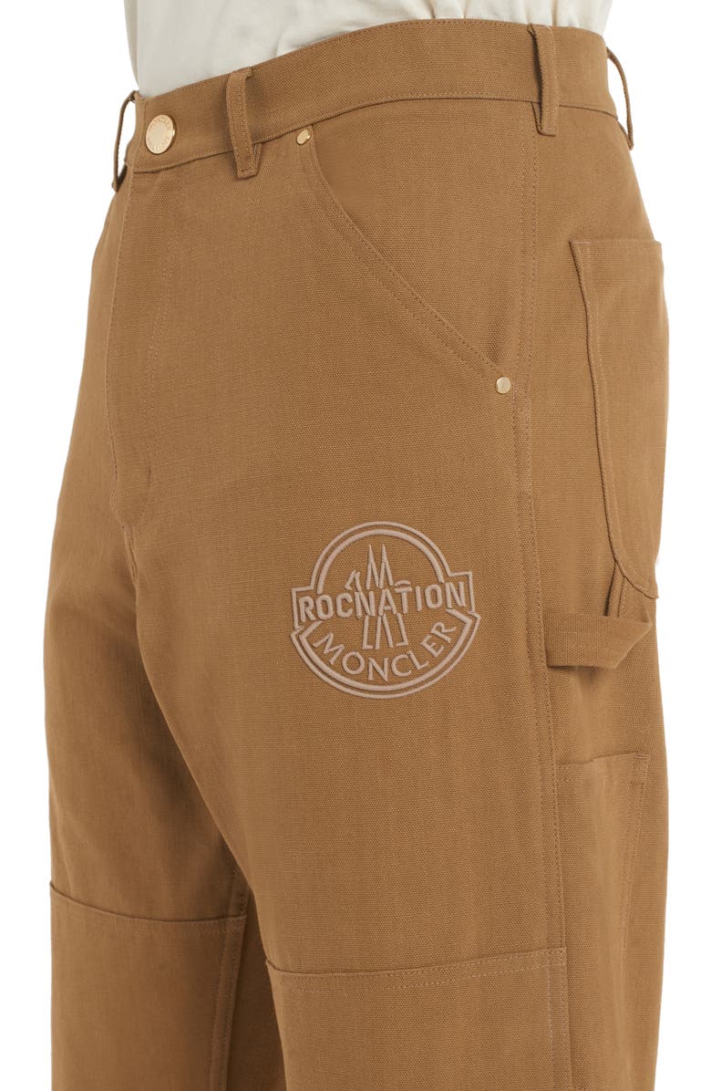 Moncler Genius Moncler 9 Roc Nation Cotton Carpenter Pants, Alternate, color, 