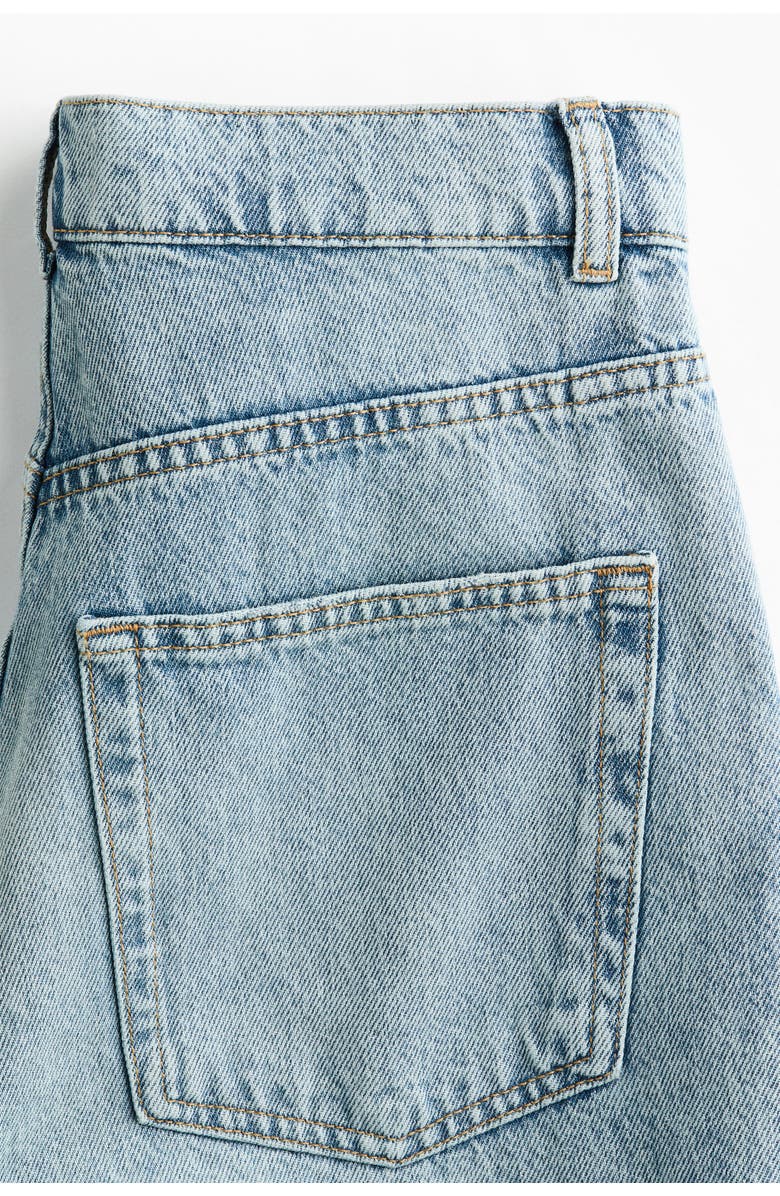 H&M Straight Leg High Waist Jeans, Alternate, color, 