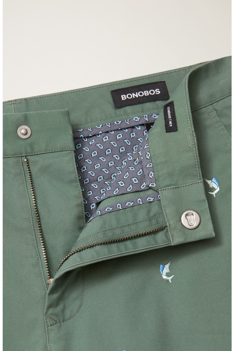 Riodered Chino Shorts, Alternate, color, GREEN