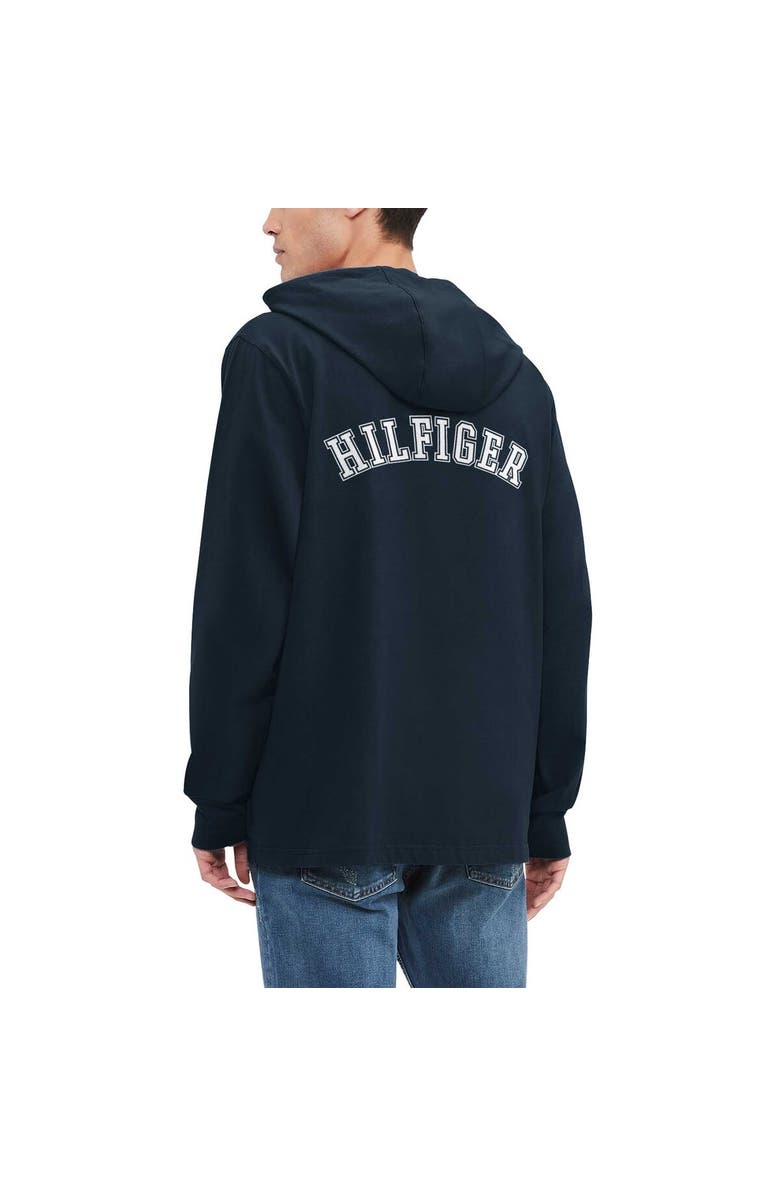 Tommy Hilfiger Men's Tommy Hilfiger Navy Houston Texans Morgan Long Sleeve Hoodie T-Shirt, Alternate, color, Navy