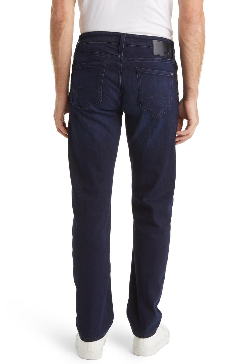 Mavi Jeans Zach Straight Leg Jeans, Alternate, color, Blue Black Tonal Williamsburg