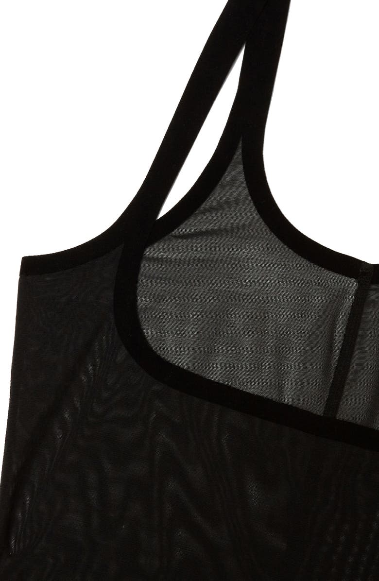 Wolford Tulle Forming Underbust Shaper Dress, Alternate, color, 