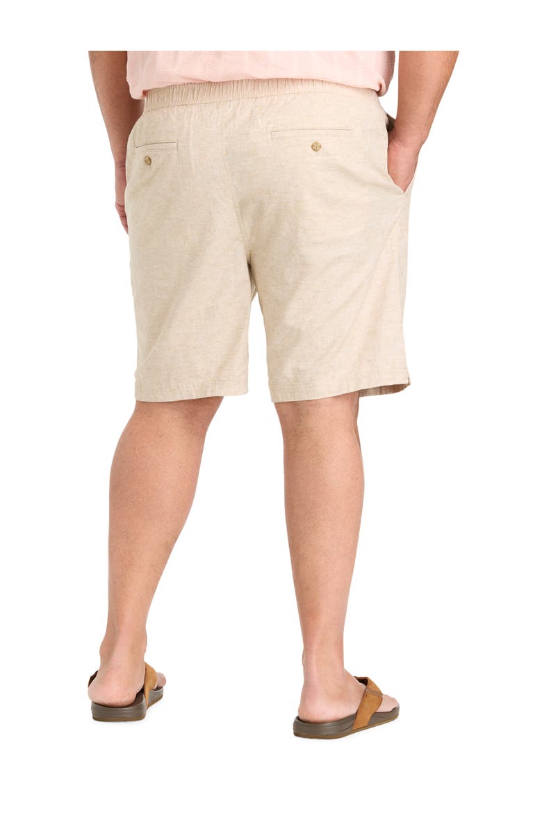 Big & Tall Riviera Short Shorts, Alternate, color, NATURAL