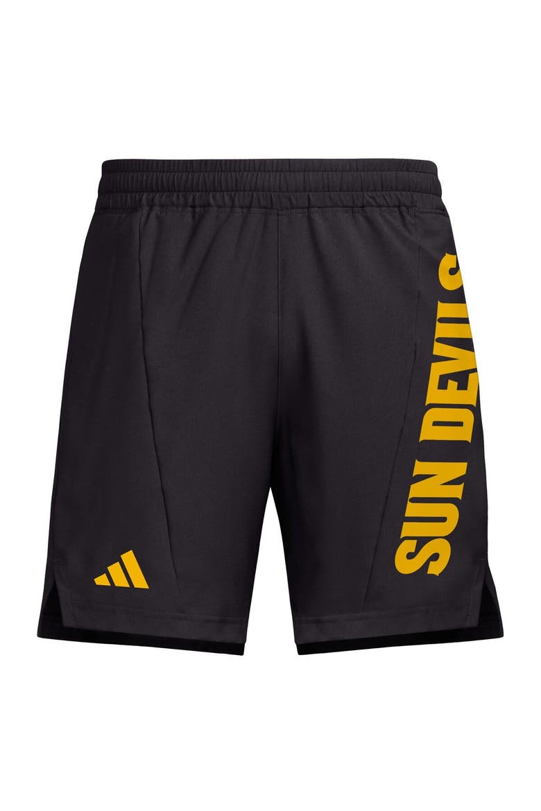 Men's adidas Maroon Arizona State Sun Devils Designed for Training AEROREADY Shorts, Alternate, color, Black