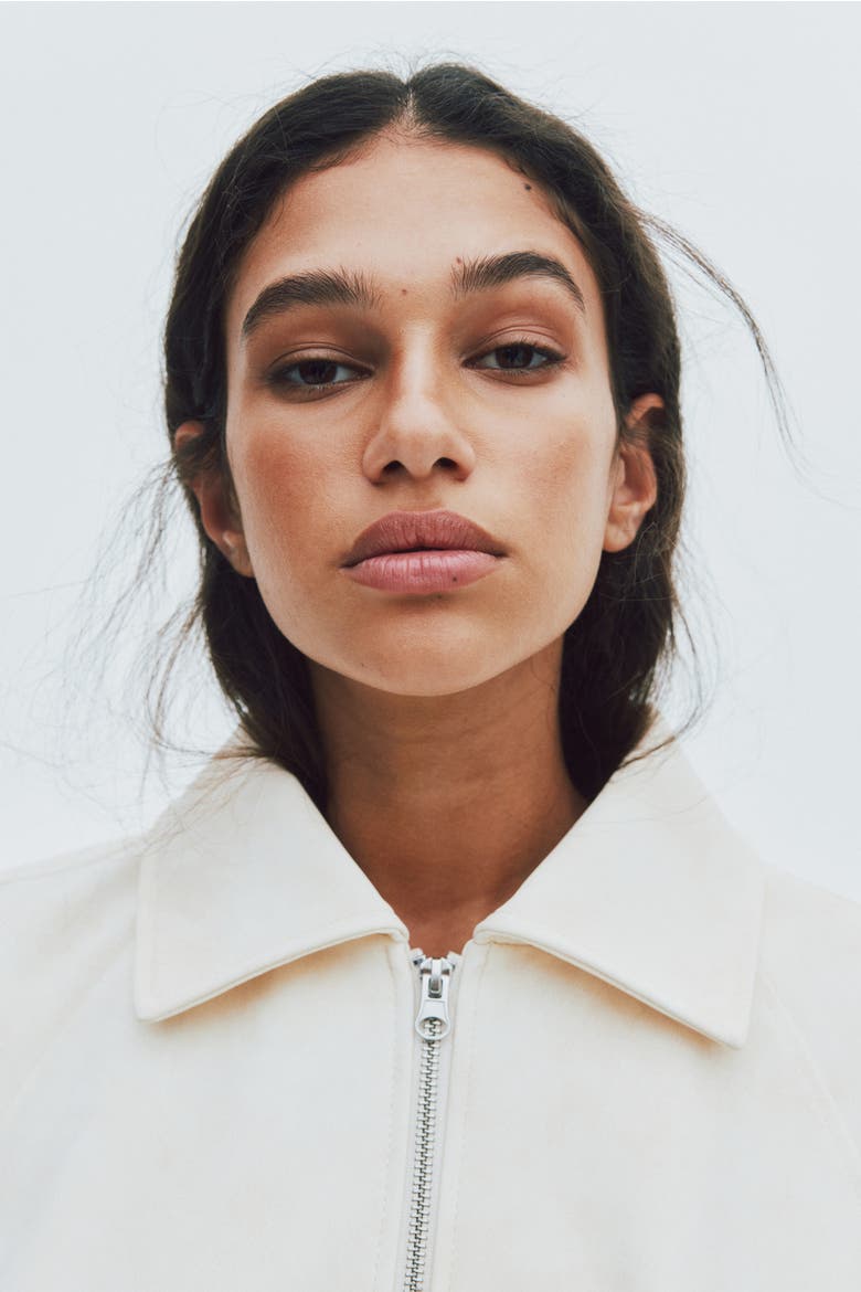 Napped Jacket, Alternate, color, Cream