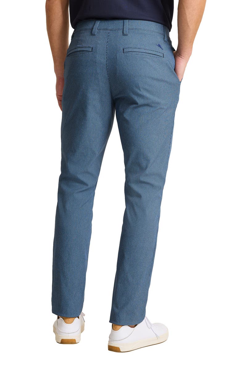 Tommy Bahama Barbados Pro Vista Check Flat Front IslandZone<sup>®</sup> Pants, Alternate, color,
