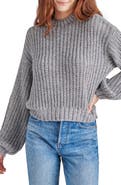 Steve Madden Martina Mock Neck Sweater