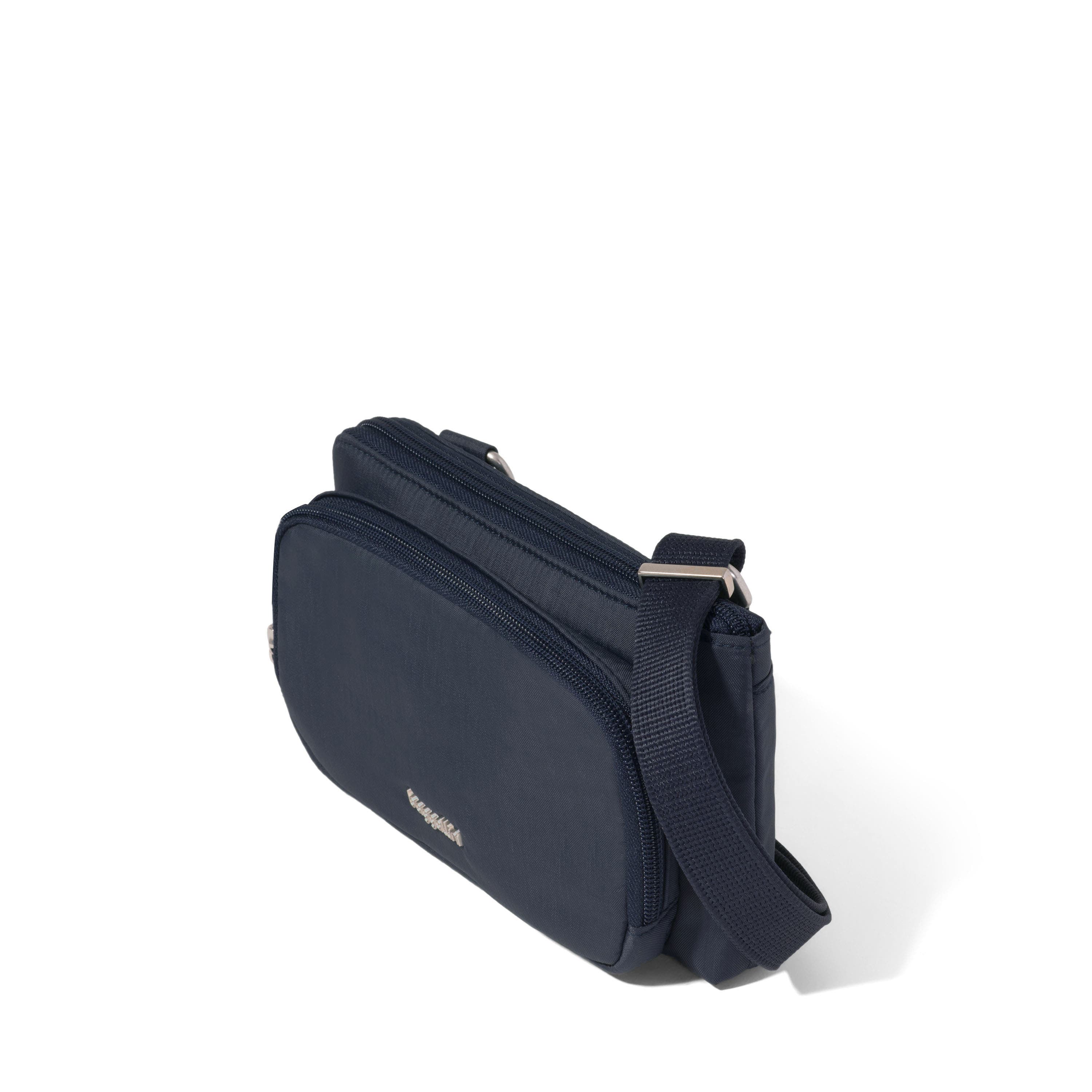 Securtex Anti-Theft Mini Wallet Crossbody, Alternate, color, French Navy