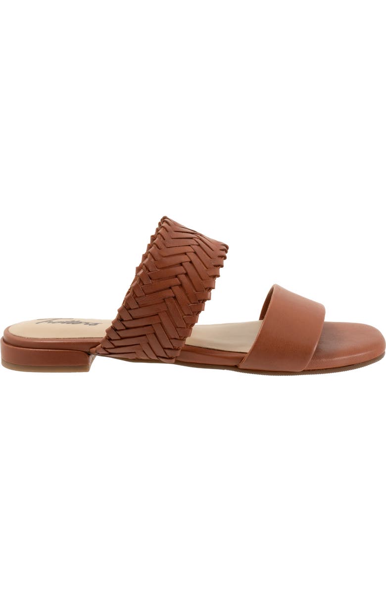 Trotters Nalane Slide Sandal, Alternate, color, Luggage