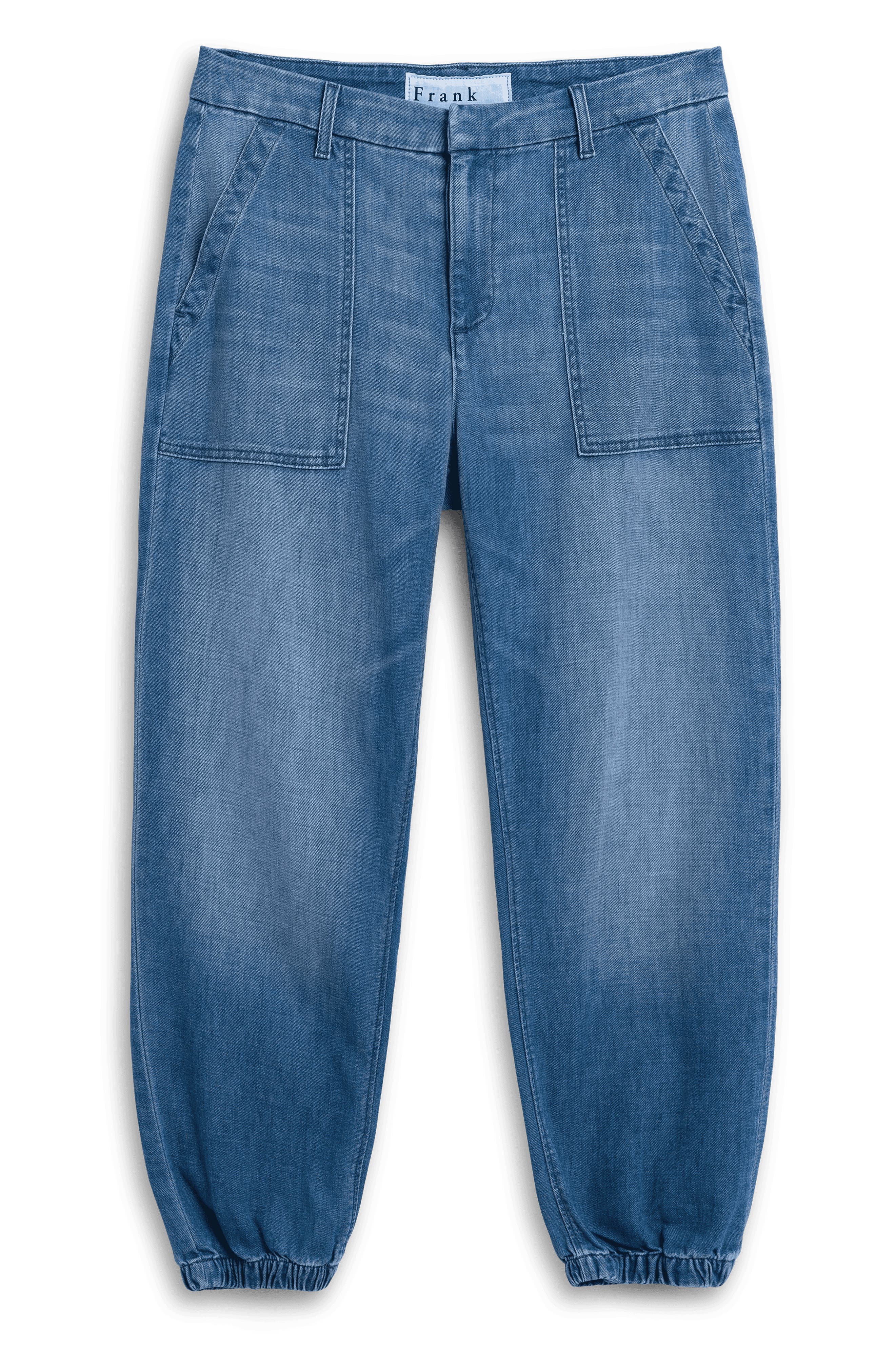 Utility Denim Joggers