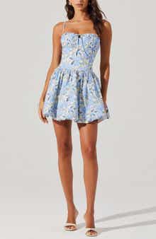ASTR the Label Larissa Floral Print Minidress