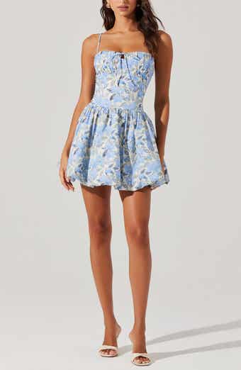 ASTR the Label Larissa Floral Print Minidress