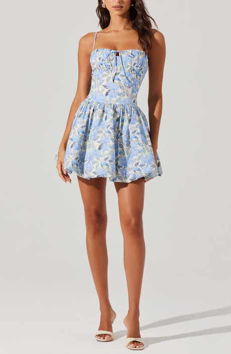 ASTR the Label Larissa Floral Print Minidress