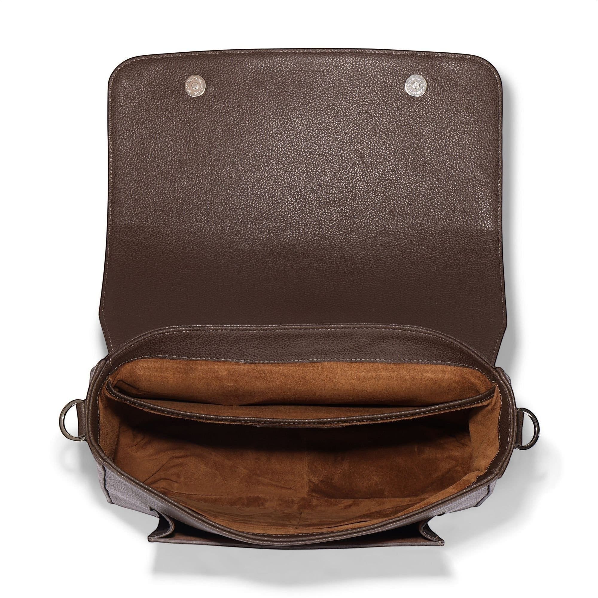 Slim Messenger, Alternate, color, Brown