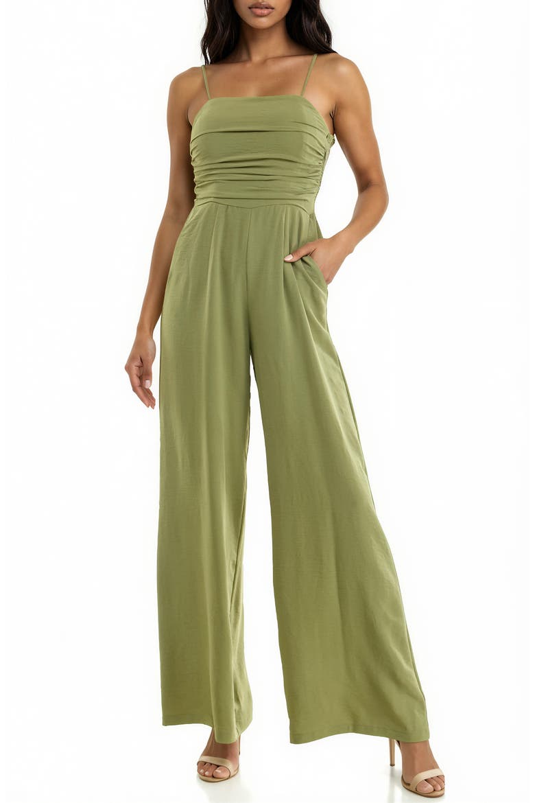 Everyday Cami Jumpsuit, Main, color, SAGE