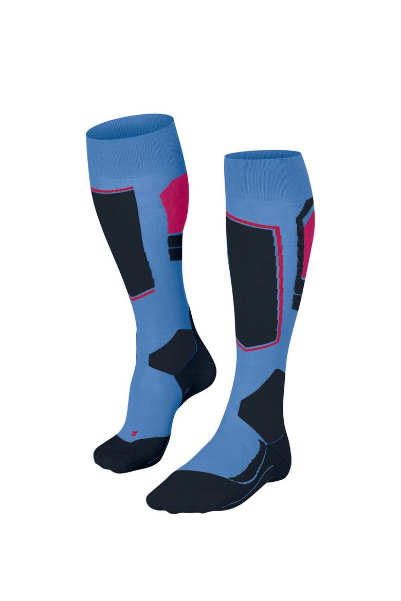SK4 Advanced Ski Socks, Main, color, Morning Sky