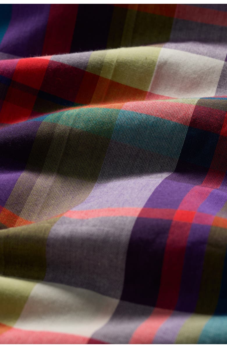 Seasalt Cornwall Lowland Heather Sleeveless Organic Cotton Dress, Alternate, color, Florabunda Multi Damson