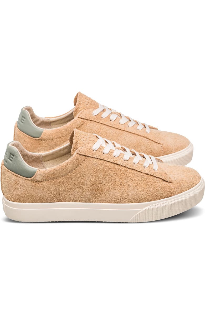 CLAE Bradley Venice Low Top Sneaker, Alternate, color, Starfish Suede Tea