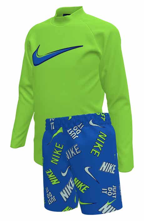 Kids' Hydroguard + Long Sleeve Rashguard & Shorts Set
