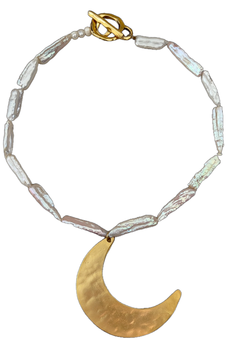sccollection Luna Necklace, Main, color, Pearl