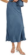 Rails Anya Satin Midi Skirt