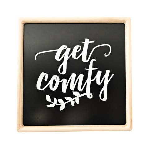Get Comfy Wall Decor