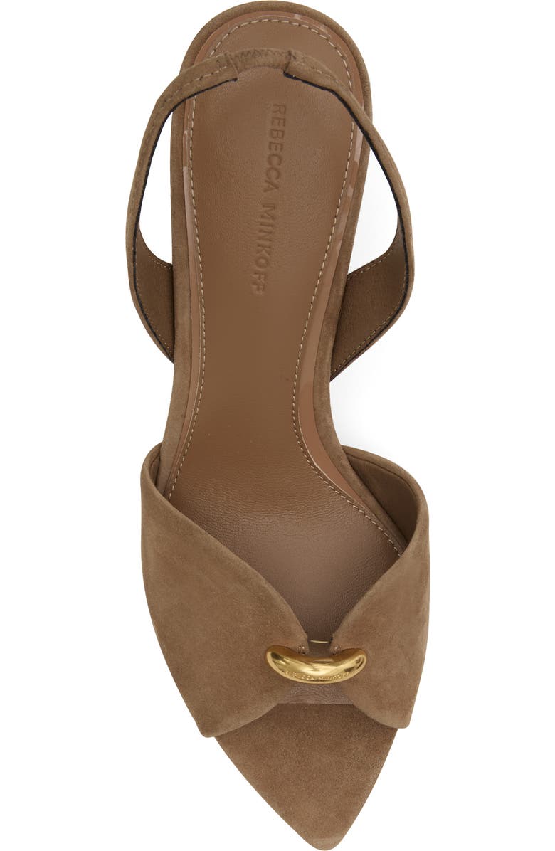 Rebecca Minkoff Paris Slingback Pointed Toe Sandal, Alternate, color, Praline