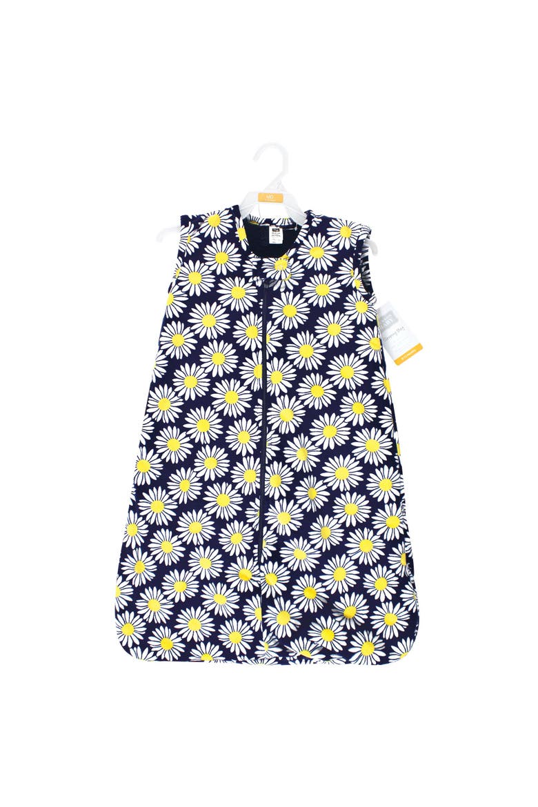 Snuggle-Up Faux Fur Convertible Blanket, Alternate, color, Navy Daisy
