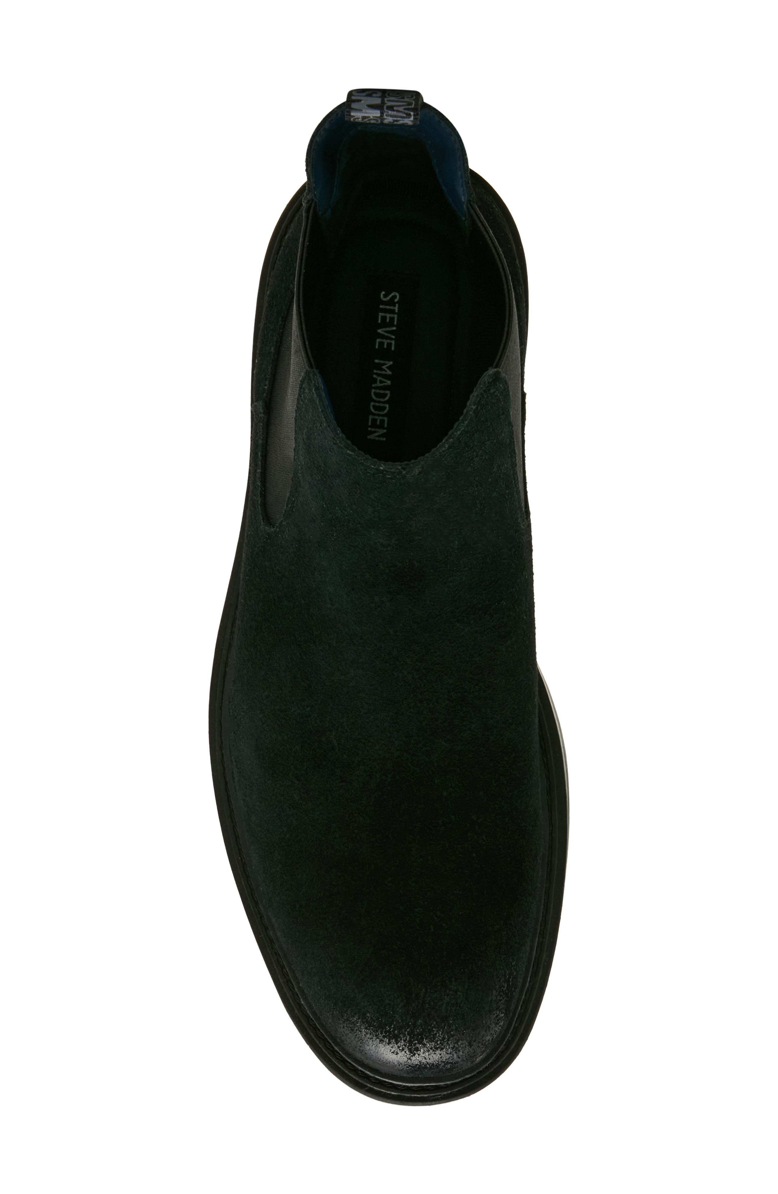 Hatton Chelsea Boot, Alternate, color, BLACK SUEDE