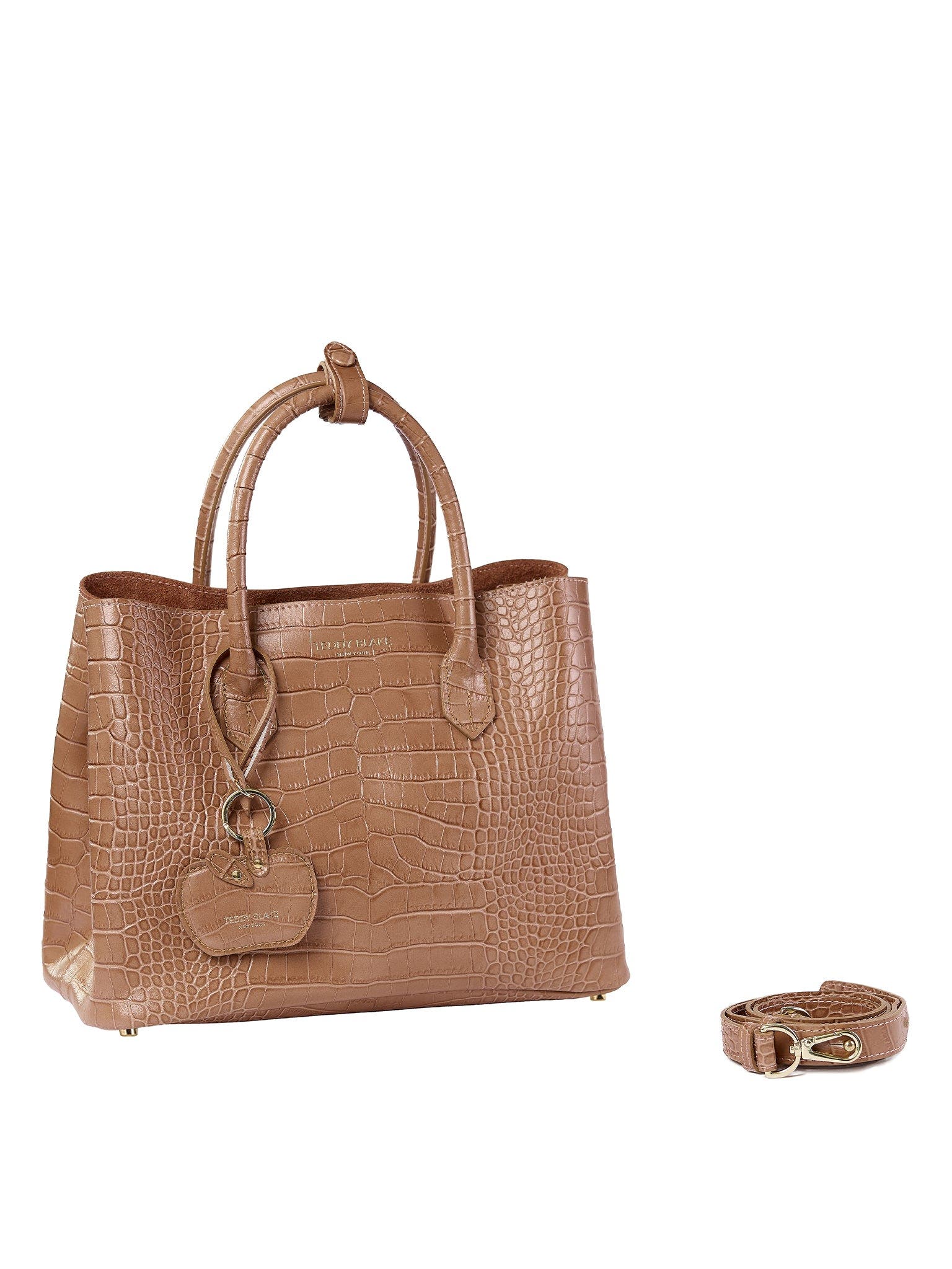 Teddy Blake Vanessa Croco 12", Alternate, color, Darkblush