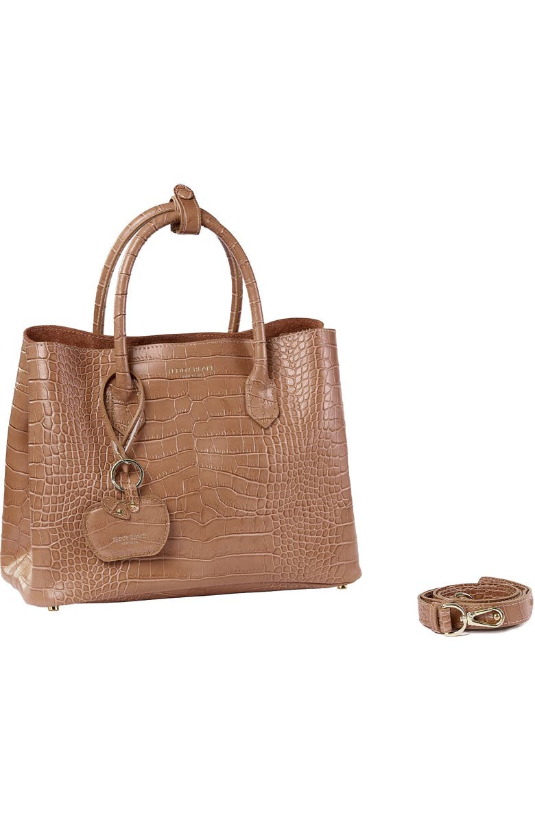 Teddy Blake Vanessa Croco 12", Alternate, color, Darkblush