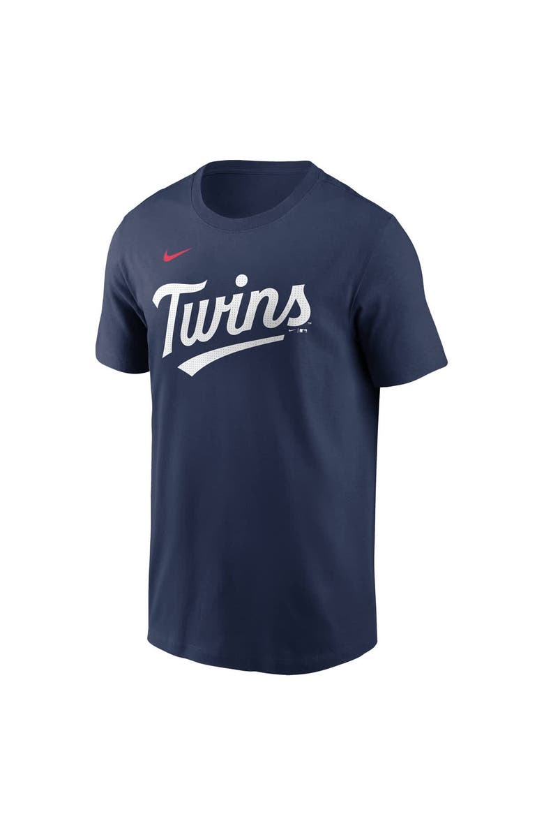 Nike Men's Nike Christian Vazquez Navy Minnesota Twins Fuse Name & Number T-Shirt, Alternate, color, Navy