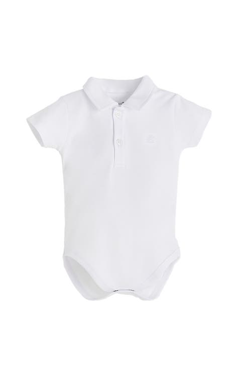 College Polo Bodysuit for Infant