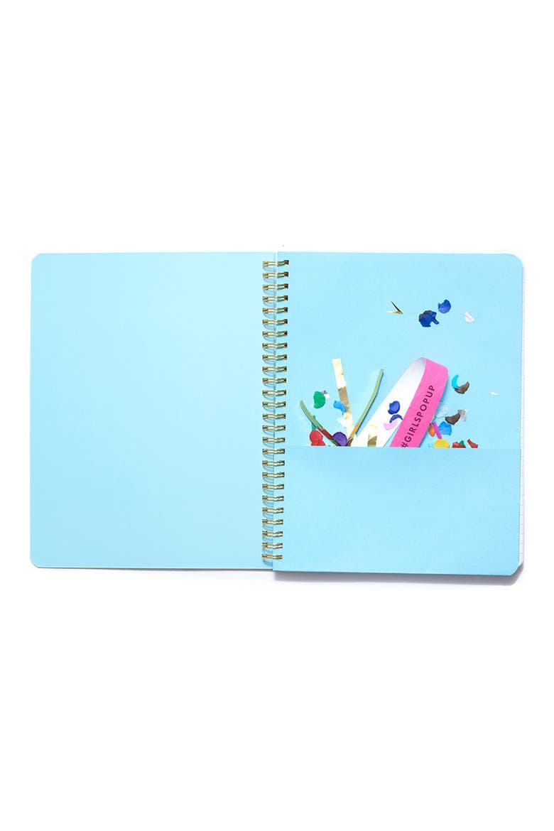 'Rough Draft' Notebook, Alternate, color, FLORABUNDA