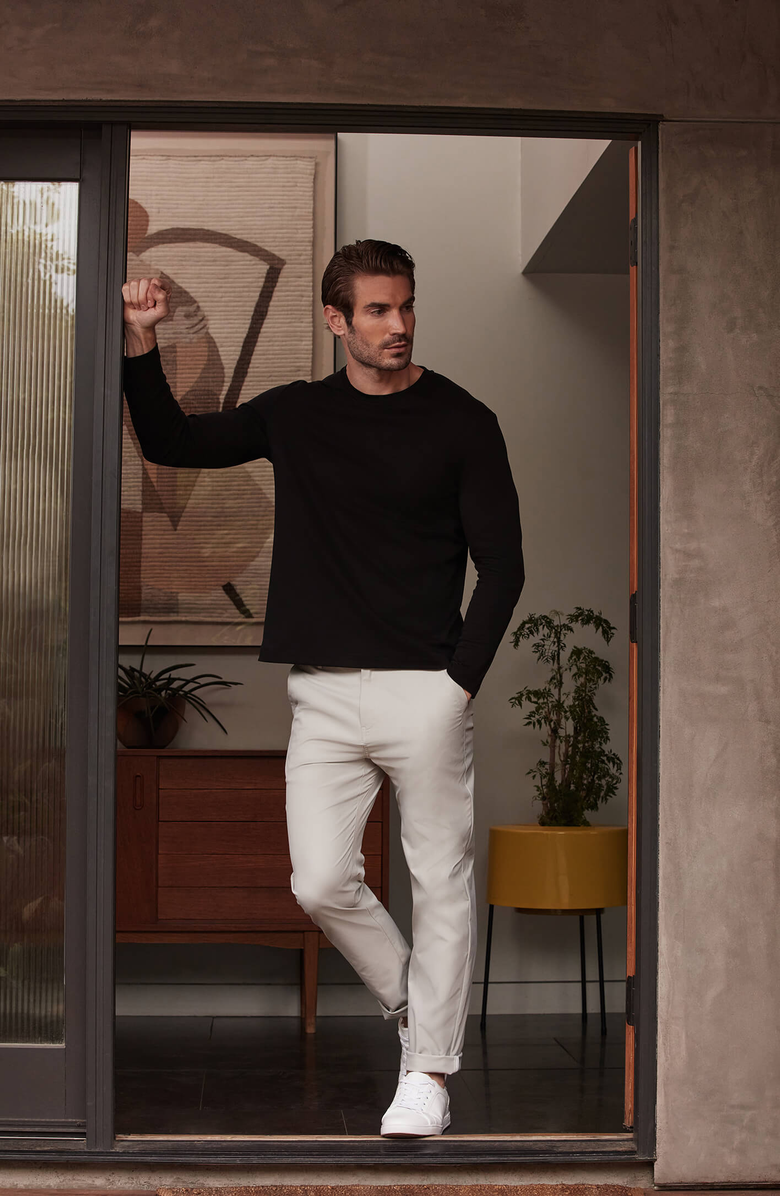 Jack Archer Precision Long Sleeve Shirt, Alternate, color, True Black