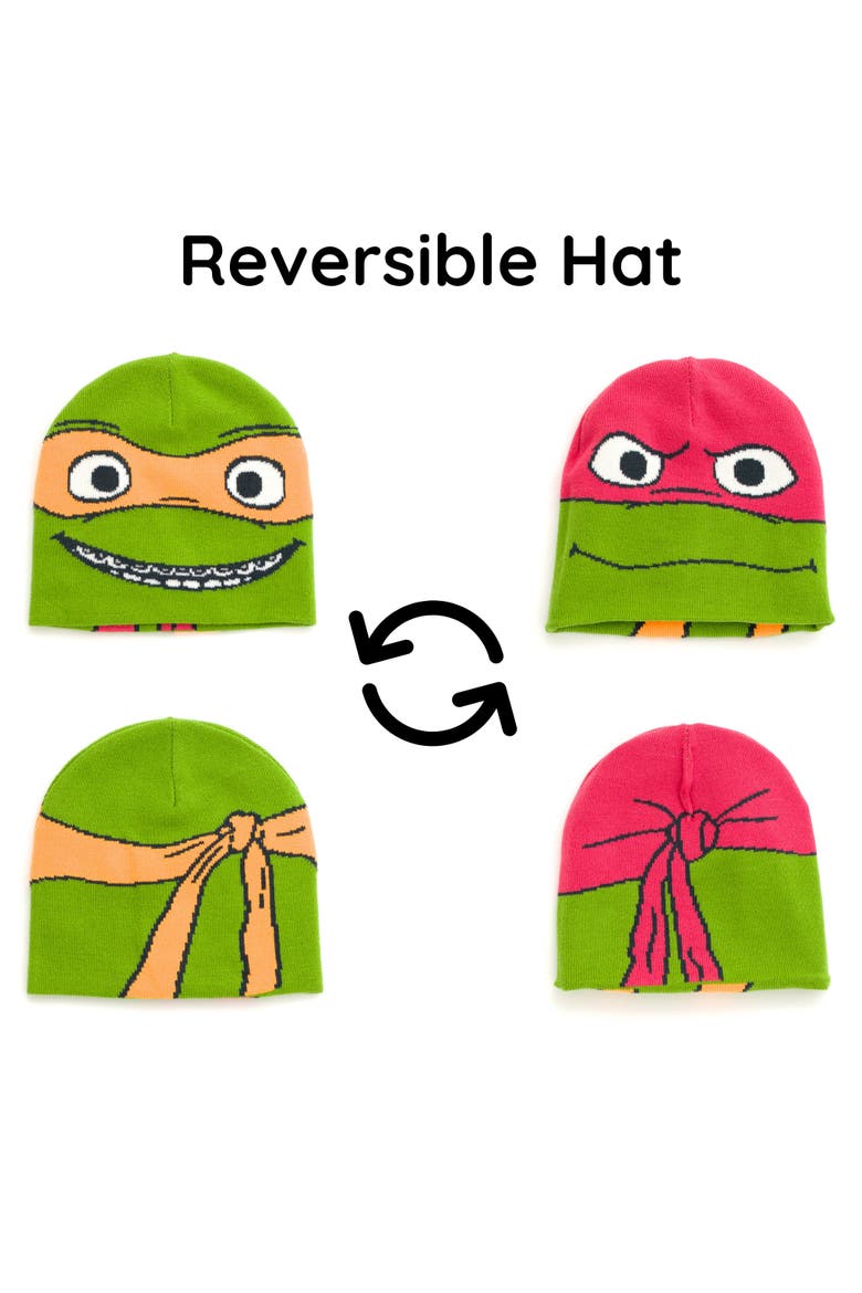 2-Piece Fleece Sweatshirt and Hat Set, Alternate, color, TMNT Light Green
