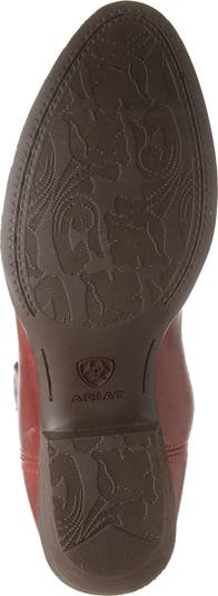 Heritage Toe Stretch Leather Western Boot
