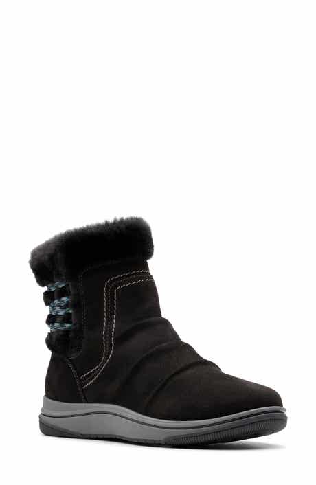 Clarks® Breeze Cozy Faux Fur Lined Boot