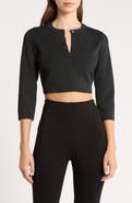 SKIMS Refined Knit Crop Cardigan