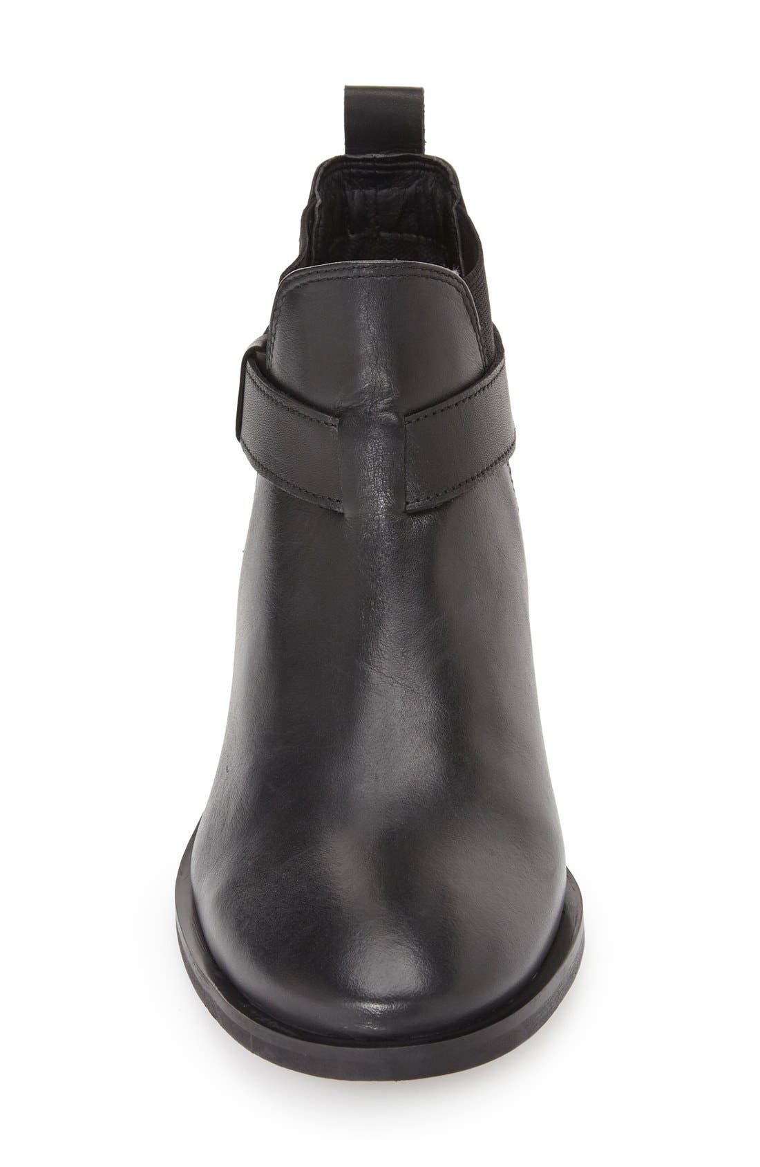 'Bespoke' Chelsea Boot, Alternate, color, BLACK
