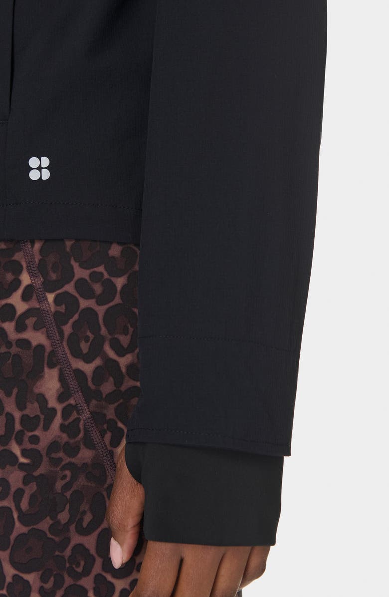 Sweaty Betty Ultimate Train Water Resistant Jacket, Alternate, color, Black