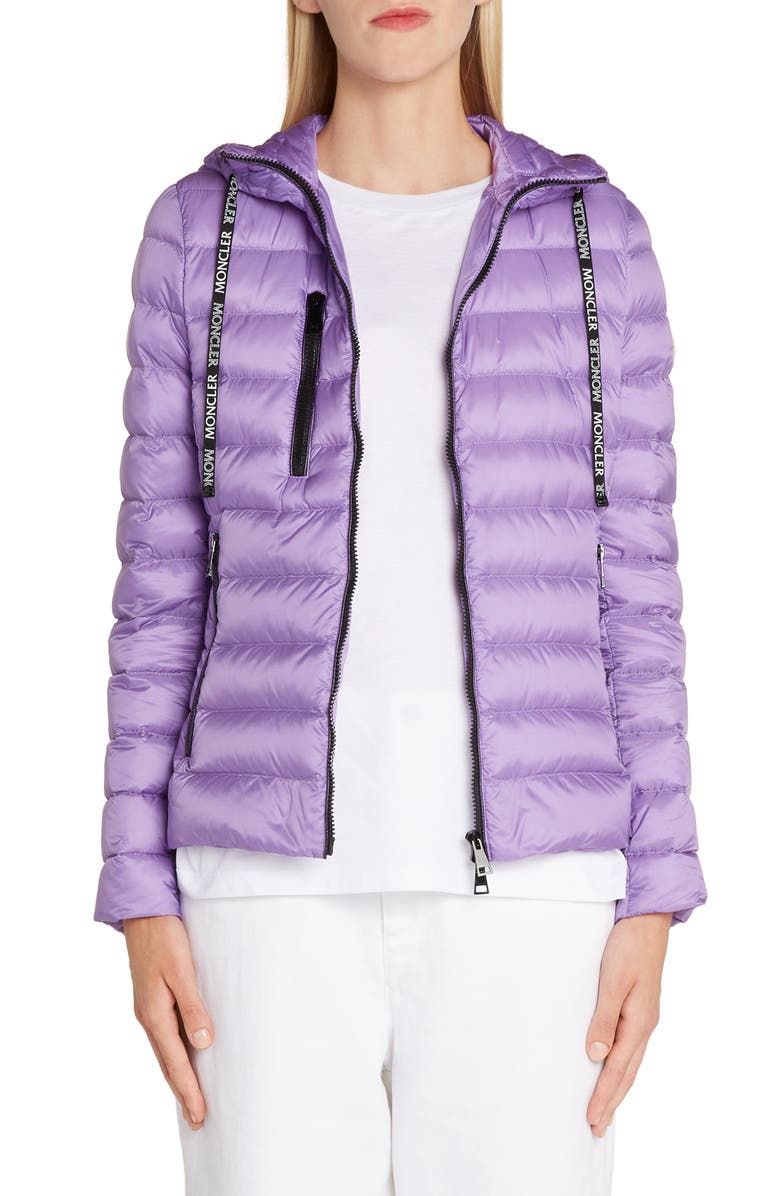 Moncler Seoul Hooded Lightweight Down Jacket, Main, color,