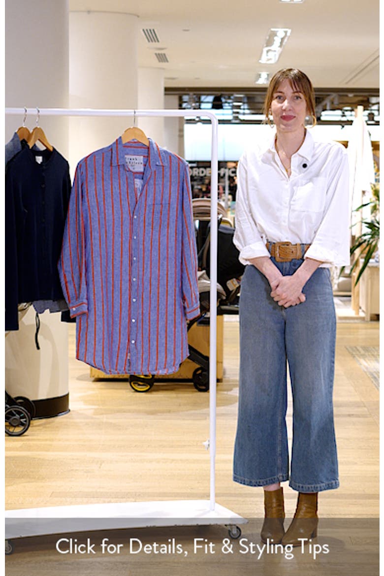 Classic Linen Shirtdress video