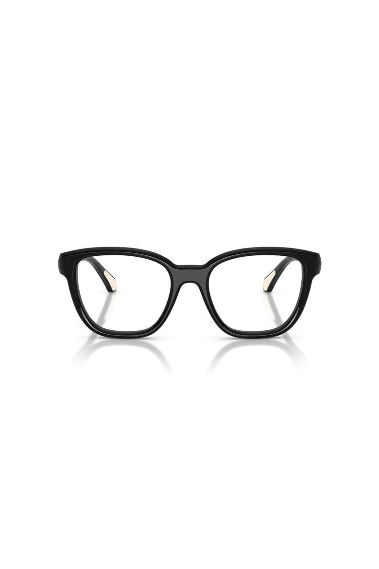 53mm Rectangle optical glasses, Alternate, color, Black